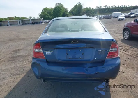 2007 Subaru Legacy 2.5I z USA, uszkodzony, nr VIN 4S3BL616477212326